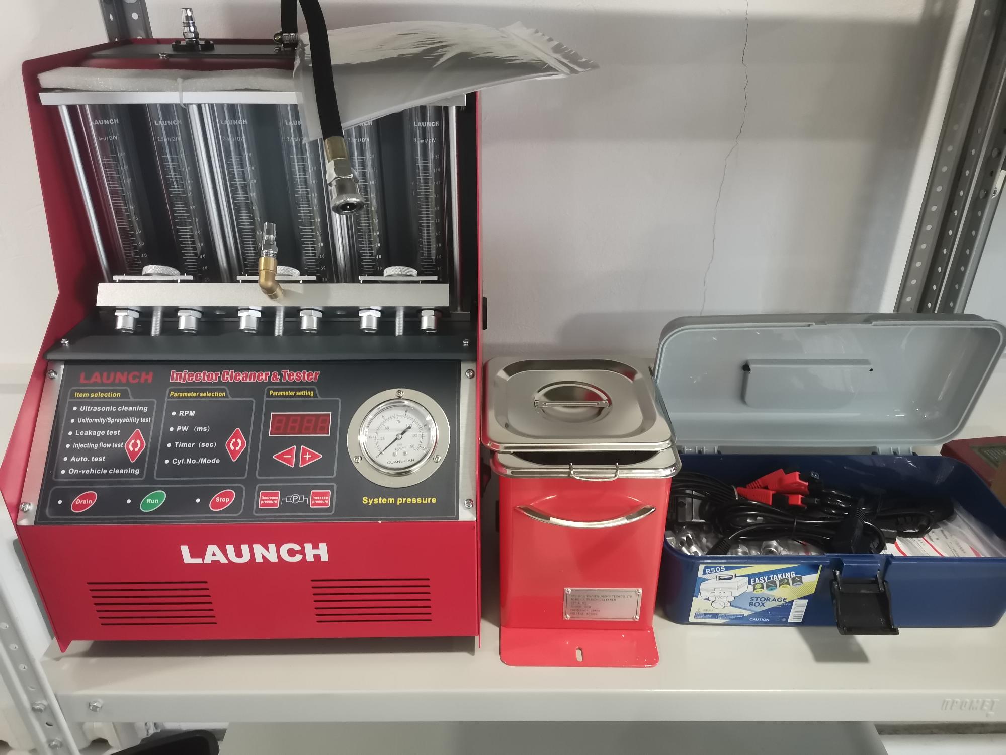 Установка для промывки форсунок CNC-602A (CNC-602A LAUNCH)