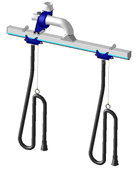 Вытяжная система 21м с двумя каретками ECOSYSTEM B-21/2 Filcar