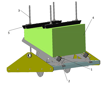 Комплект косых опор (2 шт.)