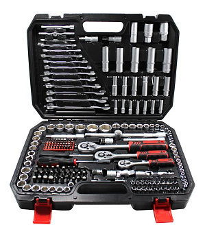 Набор инструментов 216 предметов 1/4" 3/8" 1/2"(6гр.)(4-32мм) FK-38841 FORCEKRAFT