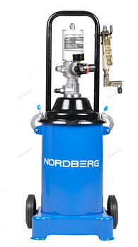 Установка пневматическая для раздачи густой смазки с баком 12л NO5012