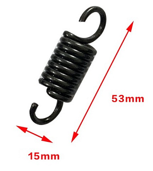 Пружина педали короткая 53*15мм