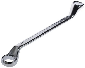 Ключ накидной отогнутый на 75грд. 24х27мм RF-7592427 ROCKFORCE