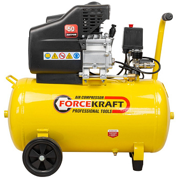 FK-BM25/50 Компрессор поршневой с прямым приводом (ресивер 50л, 8 бар, 180л/м, 1100W, 230V)