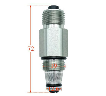 Клапан опускания резьба 18,8 длина 72мм