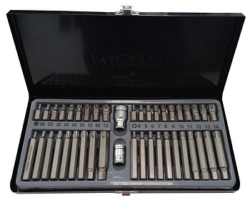 F-4421C Набор бит с битодержателями, 42пр