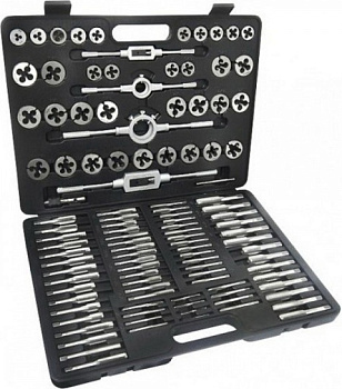 Метчики и плашки, набор 110пр. RF-B110-1 NEW ROCKFORCE