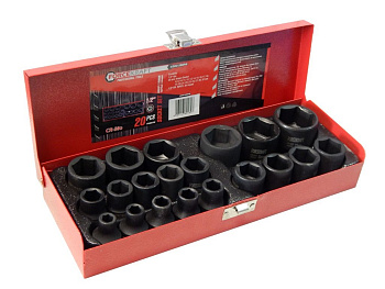 Набор головок ударных FK-4203-5MPB в металлическом кейсе