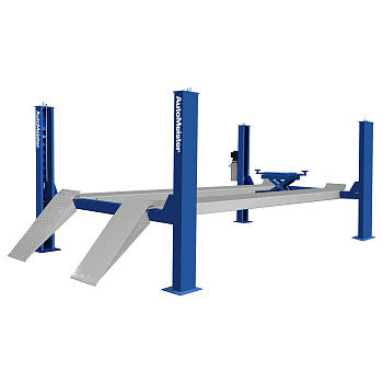 Четырехстоечный подъёмник для слесарных (Ровная платформа) работ AutoMeister 5.5т 380В T4155