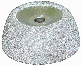 RH120 Абразивная полусфера 90мм зерно 230