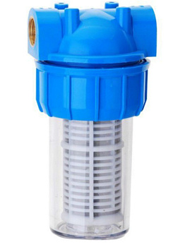 Фильтр очистки 150 micron, 10bar, 50l/min, 1/2внут-1/2внут синий M-MOF0006