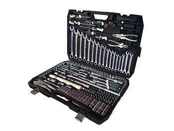 Набор инструментов 180 предметов 1/4" 3/8" 1/2" (6гр.)(4-32мм) RF-41802-5 ROCKFORCE