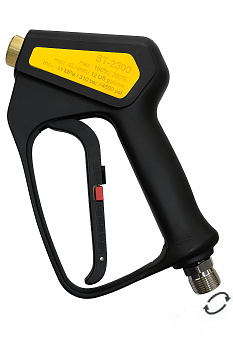 Курок (аналог ST-2300), Вход M22x1.5, выход 1/4, с вращением, плавный пуск, керамика