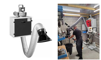 Установка для вытяжки и фильтрации сварочного дыма