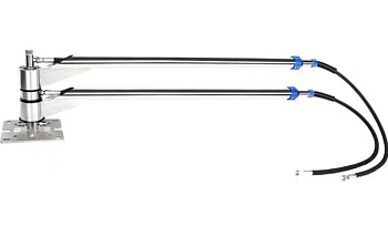 Консоль поворотная двойная телескопическая 1,2-2м