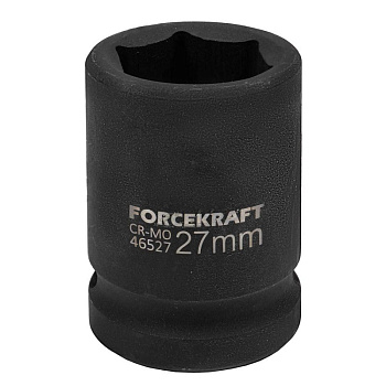 Головка ударная 3/4", 27мм (6гр) FORCEKRAFT 16192 FK-46527