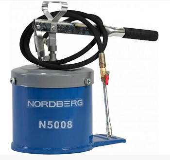Установкадля раздачи густой смазки ручная, 8 л N5008 NORDBERG