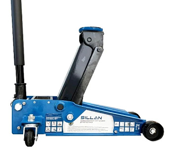 Домкрат 3 тонны 2 поршня 133-486мм Sillan