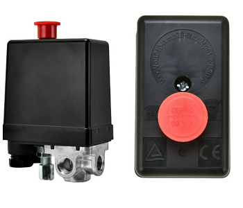 Реле давления компрессора (прессостат) 220V 20A 6-8бар