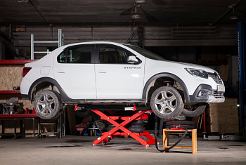 Мобильный ножничный пневмоподъемник miniLIFT MINI X1 AR100.2