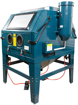 Пескоструйная камера с очисткой воздуха (1200л,220В,3.4-6.1атм)