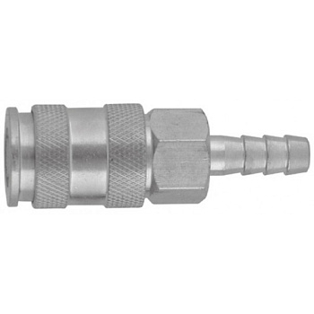 Муфта БРС(М)-елочка для шланга 6мм RQ-104S 6