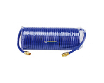 Шланг воздушный витой соединение 1/4, 5х8 мм, 7,5 метров