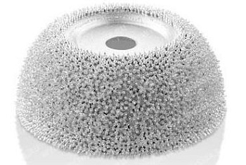 RH111 Абразивная полусфера 65мм зерно 390