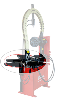 Станок для правки легкосплавных дисков Фаворит-Престиж с модулем "Третья рука"