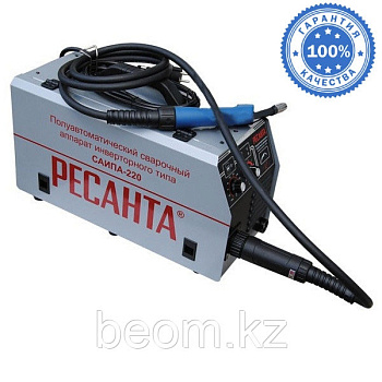 Инверторный полуавтоматический сварочный аппарат Ресанта САИПА 220
