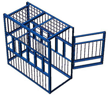 Клеть для накачки шин 506