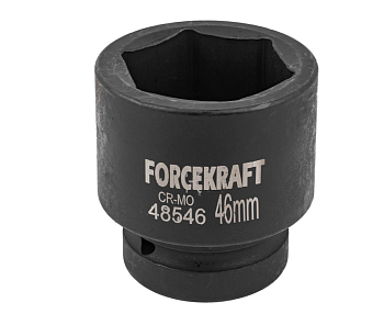 Головка ударная 1'', 46мм (6гр.) 57460 FK-48546 (FK-48546 FORCEKRAFT)