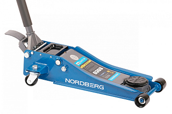 Домкрат подкатной 3,2 т, супернизкий подхват, педаль N32032 (N32032 NORDBERG)