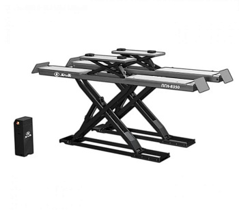 Ножничный электрогидравлический подъемник со вторым уровнем ПГН-8350