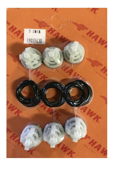 Комплект клапанов 6шт HAWK NMT (260008)