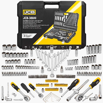 Набор инструментов 216 в 1 JCB 38841