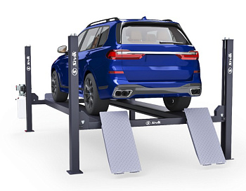 Подъемник 4-х ст. гладкие платформы 5 т.ПГА-5000/4 Слесарный