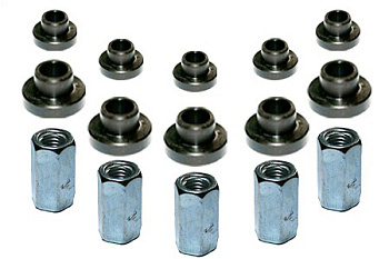 Комплект проставочных шайб и гаек для крепления дисков