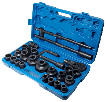 Набор инструментов 26пр, 3/4'' 1''(6гр.) FORCEKRAFT FK-68262-5MPB