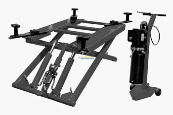 Подъемник ножничный 380V черный F27 шиномонтажный