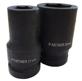 Головка ударная глубокая, 43мм (6гр) 1" PA-48510043 Partner