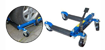 Тележка колесная TEMP T08016 для перемещения автомобиля (680 кг)