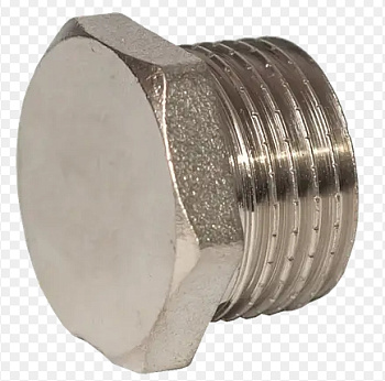 Заглушка 3/8внеш , латунь R+M 57825