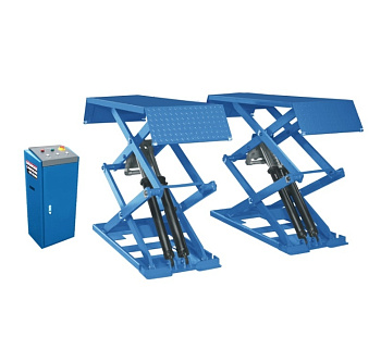 Подъемник ножничный г/п 3 т напольный TS-1113M