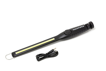 Лампа светодиодная акк. на магнитном шарнире с регулятором яркости(6W COB,410 Lumen,3.7V)RF-01401