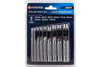Набор пробойников, 9пр F-3991