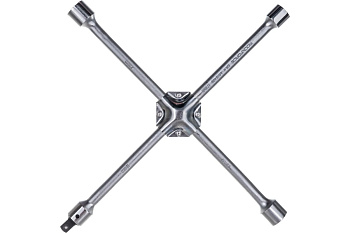Ключ балонный крестовой 17-19-21''-22 с 1/2''адаптером ROCKFORCE RF-681B400