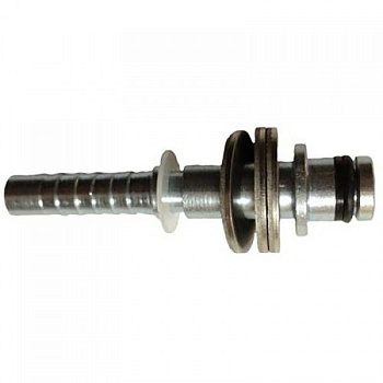 Штуцер-прессниппель вращ. 11 DN08 с 3 шайбами, оцинк.сталь HH HOR 316961