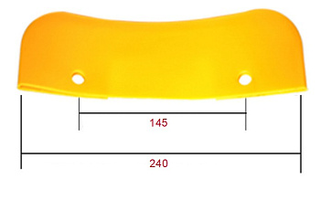 Пластиковая защитная накладка на отжимную лапу для шиномонтажных станков