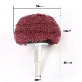 Абразивный полировальный круг с грибовидной головкой 50мм